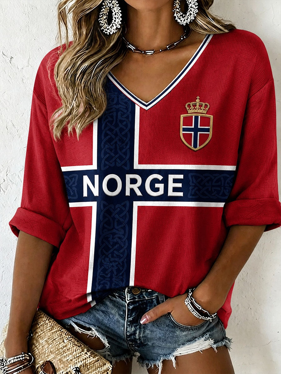 Kvinner Norge T-skjorte