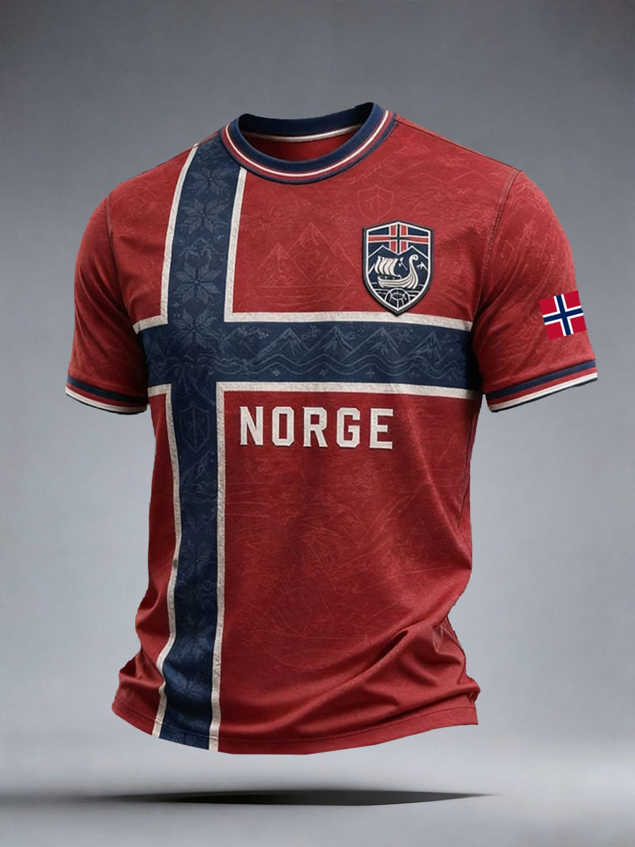 Menns Norge T-skjorte