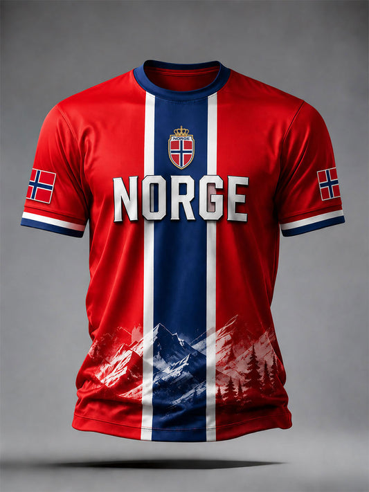 Menns Norge T-skjorte