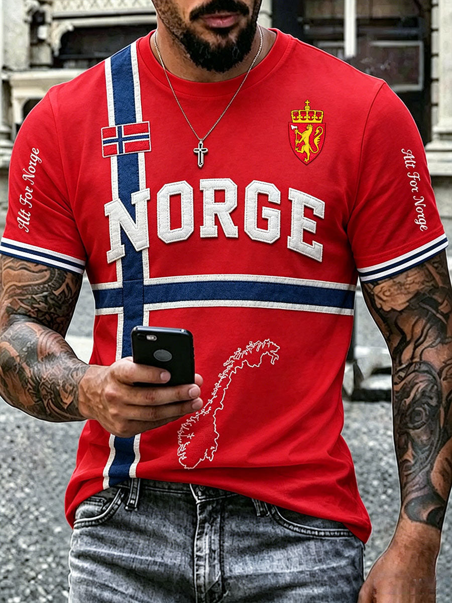 Menns Norge T-skjorte