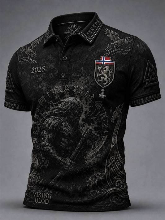 Menns norske fotball viking-t-skjorter