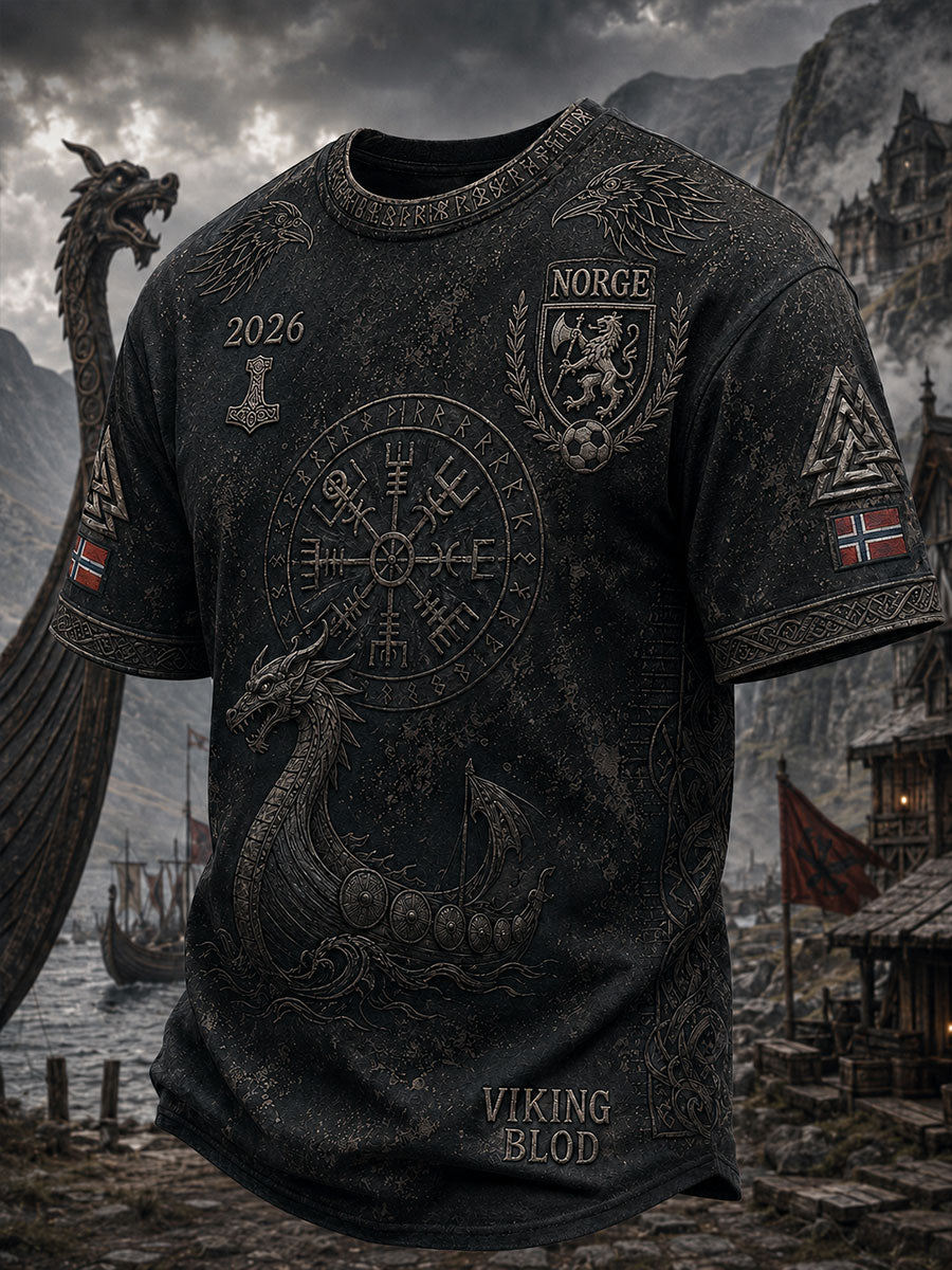 Norges fotball Viking T-shirts til herrer