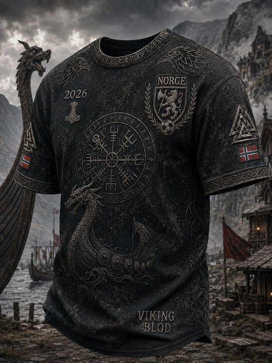 Norges fotball Viking T-shirts til herrer