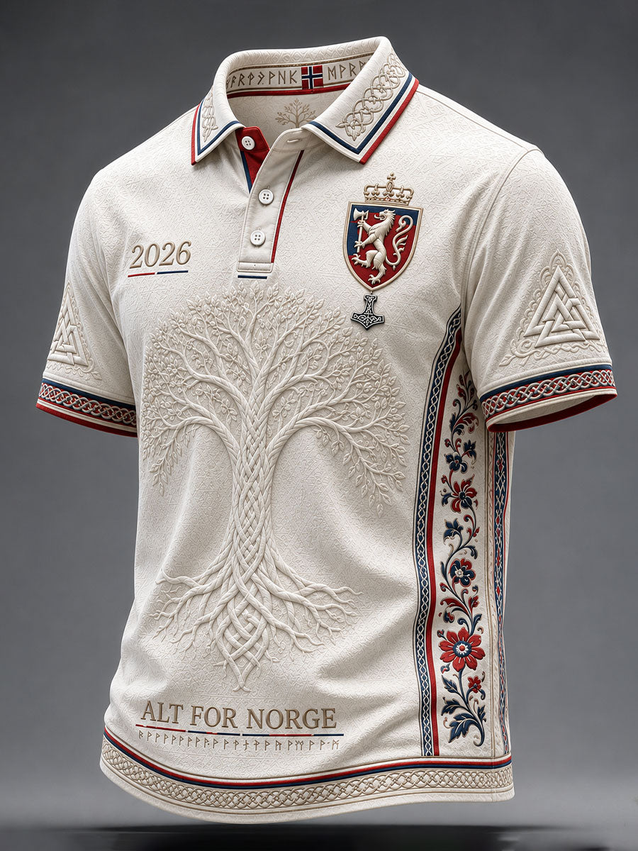 Herrespillere Norge Fotball T-skjorter