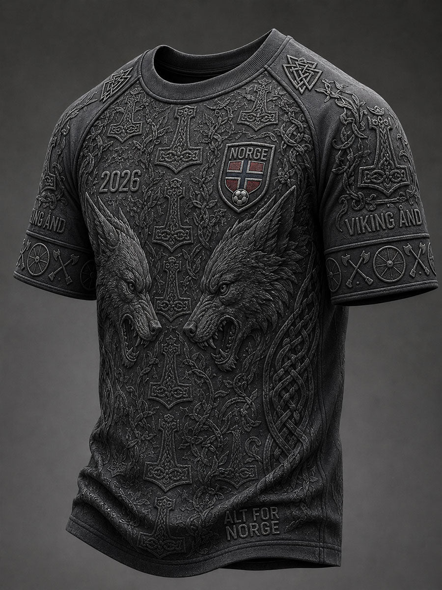 Menns Norge Fotball T-skjorter