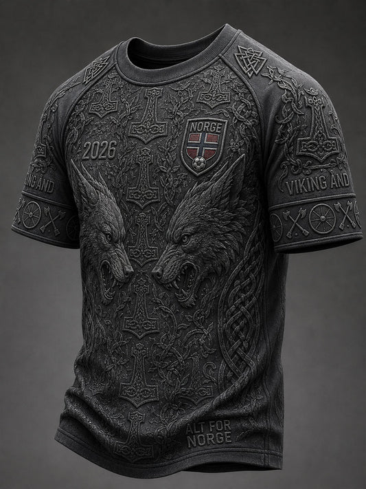 Menns Norge Fotball T-skjorter