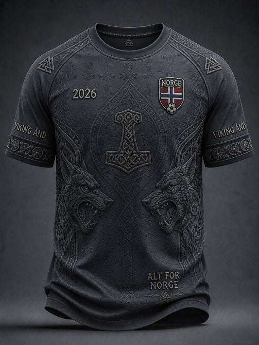 Menns Norge Fotball T-skjorter