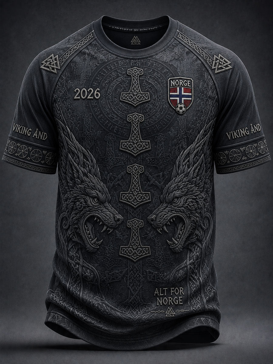 Menns Norge Fotball T-skjorter