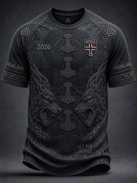 Menns Norge Fotball T-skjorter