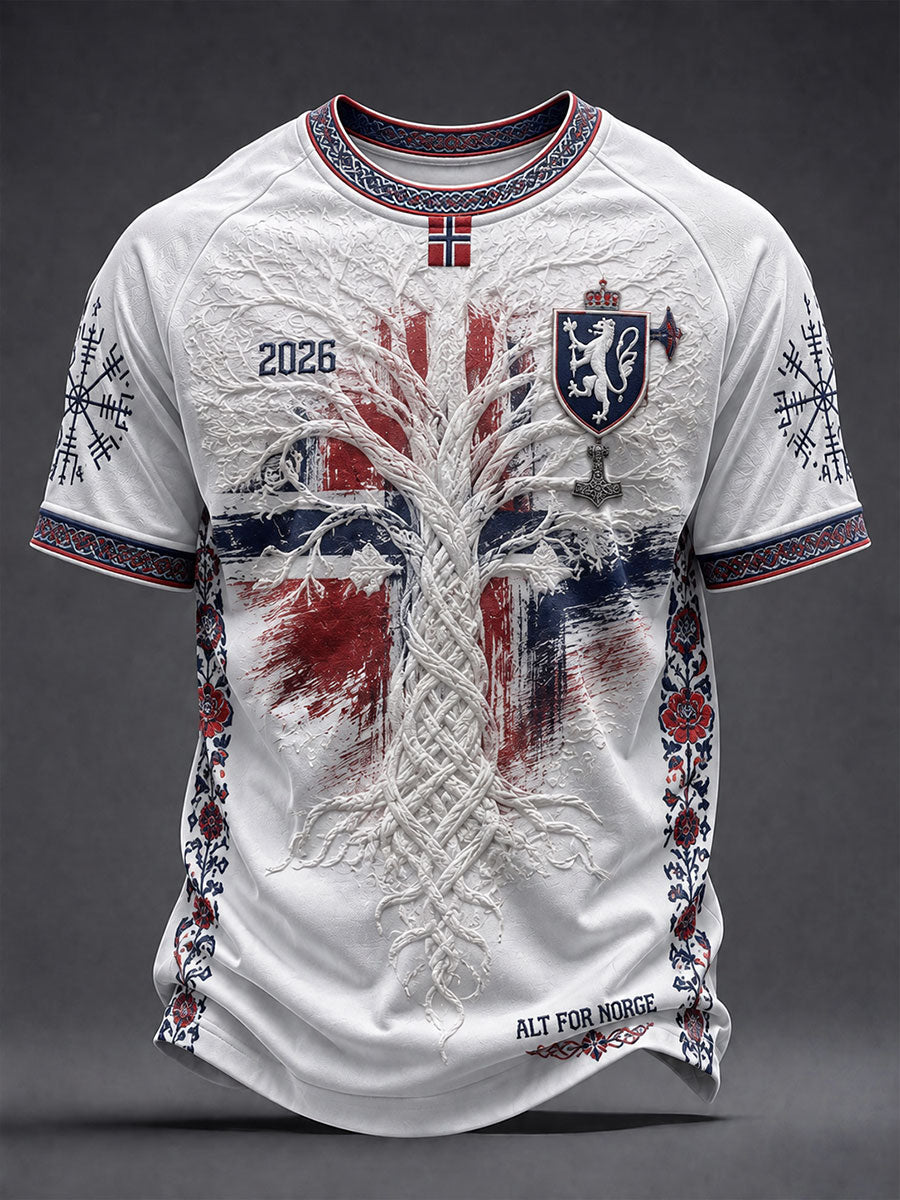 Menns Norge Fotball T-skjorter