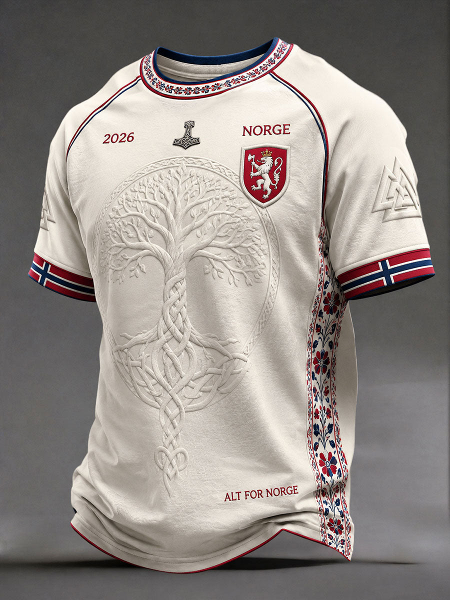 Menns Norge Fotball T-skjorter