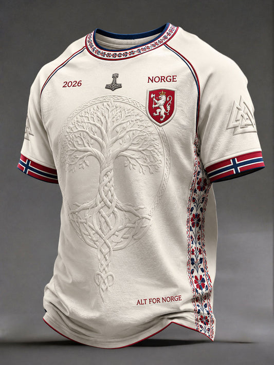Menns Norge Fotball T-skjorter