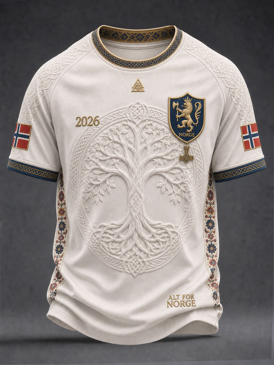 Menns Norge Fotball T-skjorter