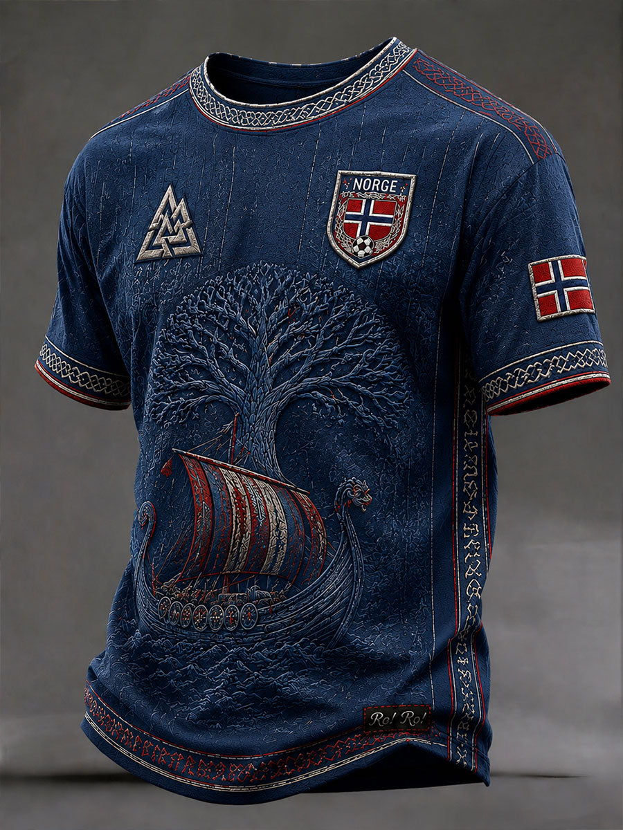 Menns Norge Fotball T-skjorter