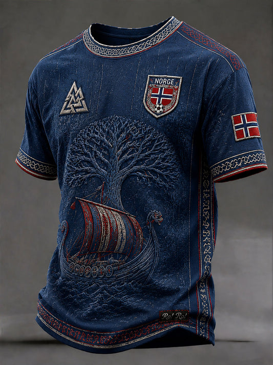 Menns Norge Fotball T-skjorter