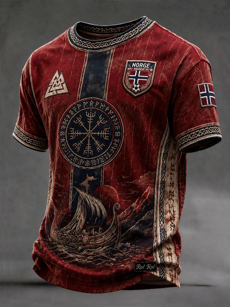 Menns Norge Fotball T-skjorter