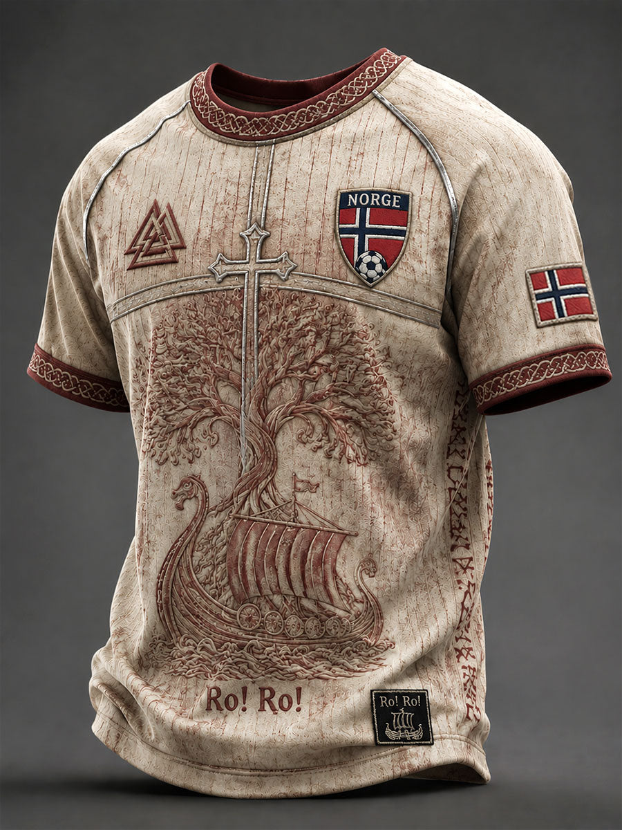 Menns Norge Fotball T-skjorter