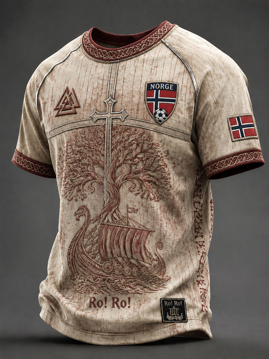 Menns Norge Fotball T-skjorter
