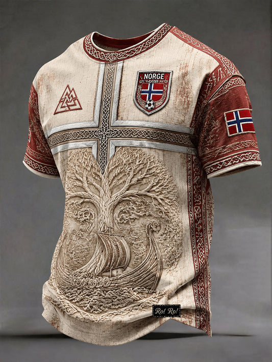 Menns Norge Fotball T-skjorter