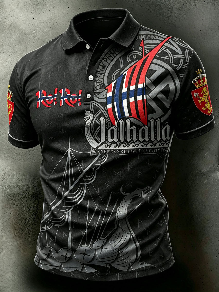 Menns Ro! Ro! Valhalla-skjorte