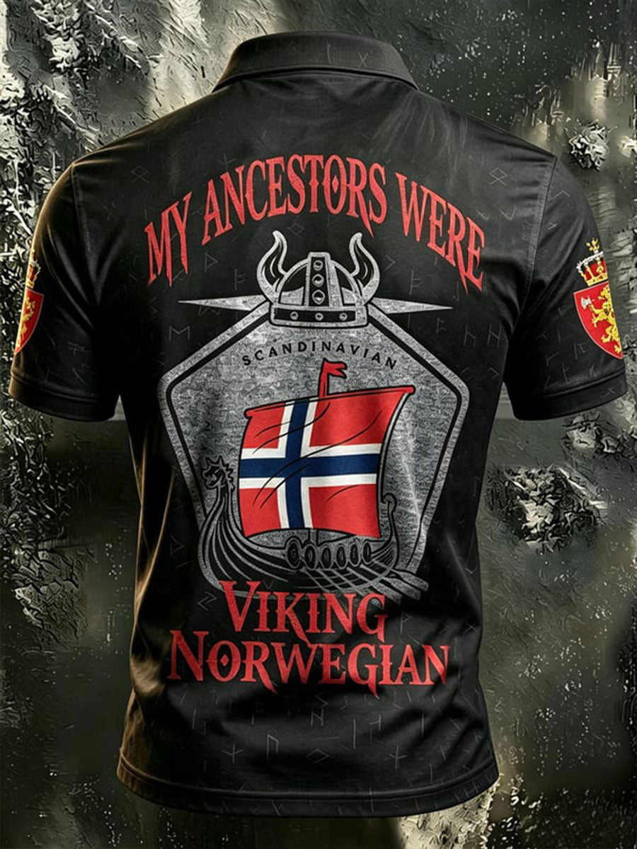 Menns Ro! Ro! Valhalla-skjorte