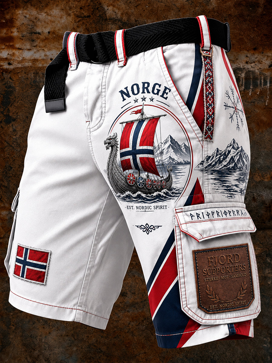Retro Nordisk viking-stil kunststyr