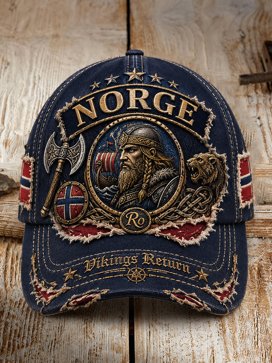 Unisex norsk Olavsfeber-fest kulturelle elementer kunsttrykk uformell lue