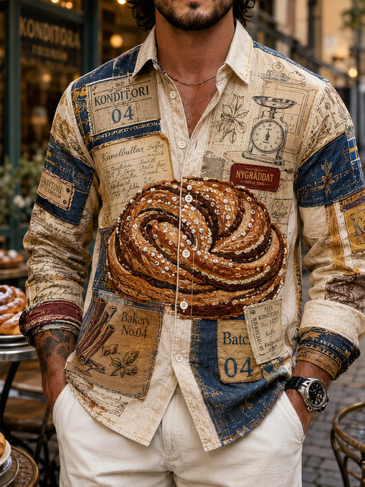 Mänsverige Kanelbullens Dag Våffle tröja