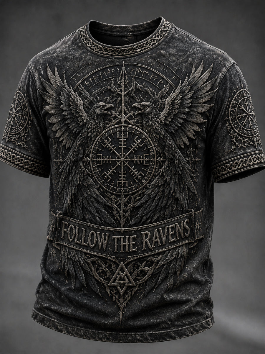 Viking “FÖLJ RÄVARNA” Lättvikts-T-shirt