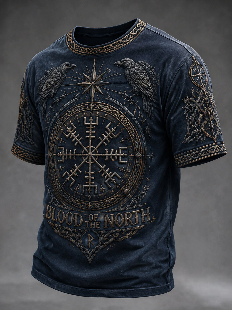 Viking BLOD FRÅN NORDEN Korpen Ledskens Tröja