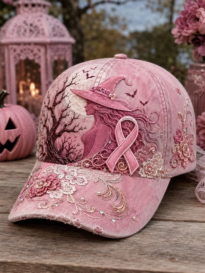 Unisex-hatt mot bröstcancer