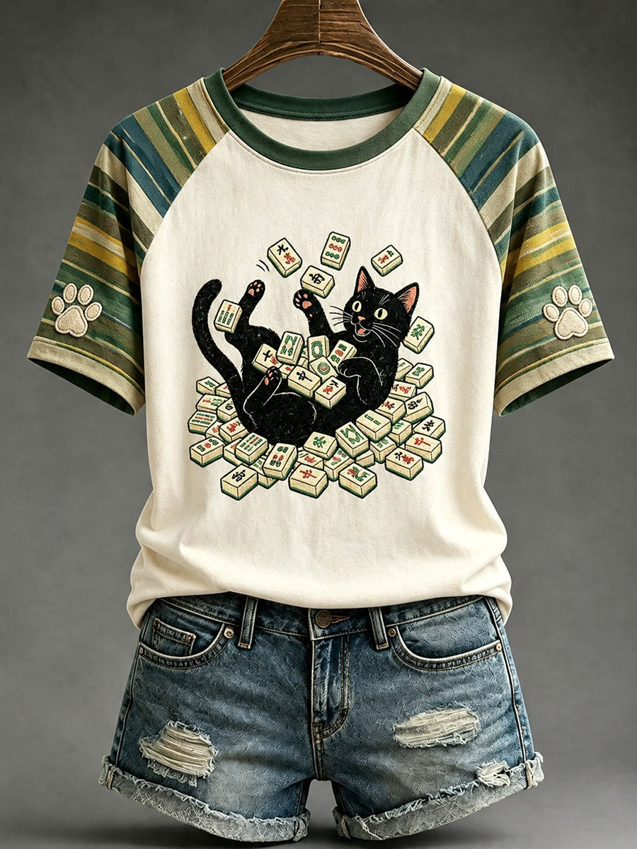 Mahjong T-shirts för kvinnor