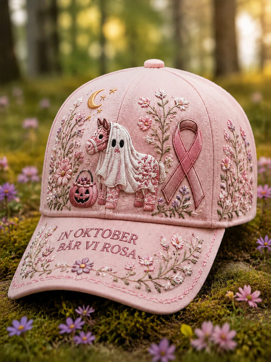 Halloween rosa band Dala häst spöken