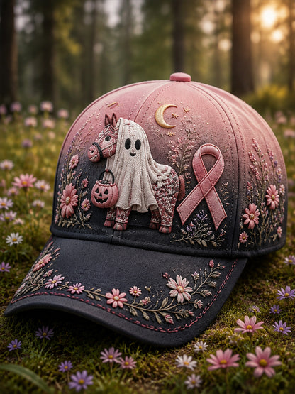 Halloween rosa band Dala häst spöke Gradient Baseball Cape