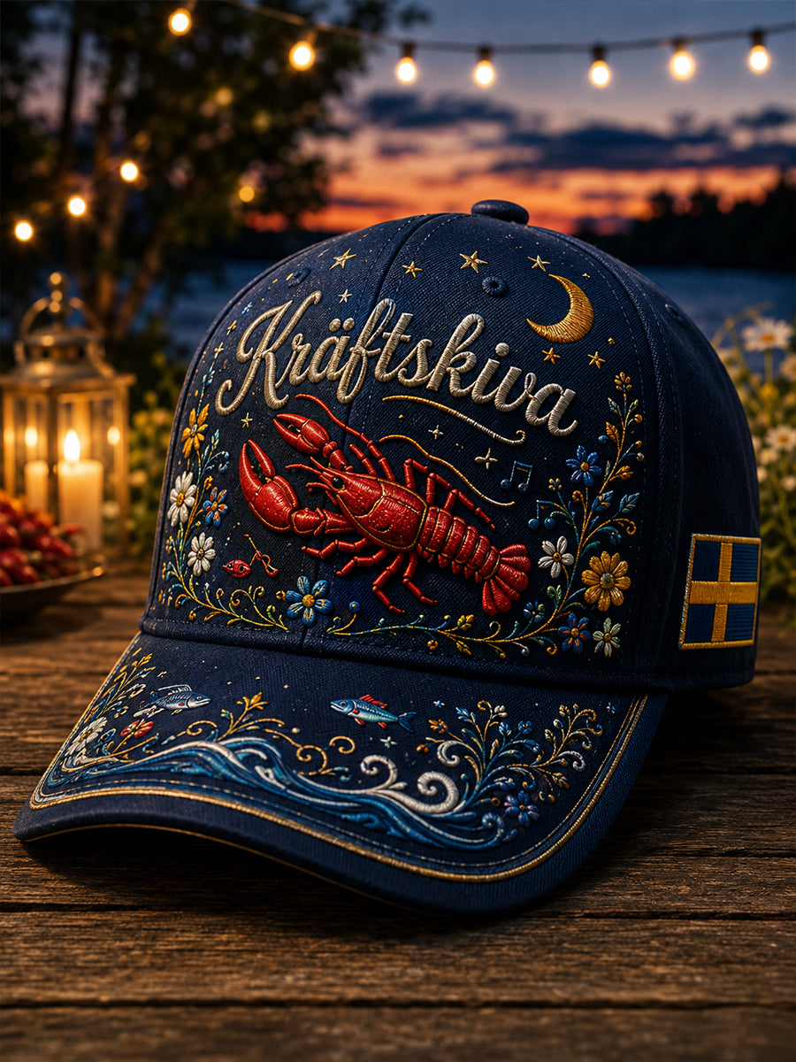Unisex Sverige Kräftskiva Hatt
