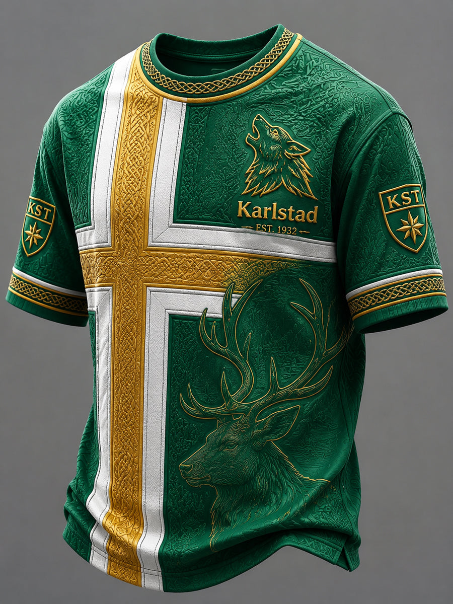 1932 Gröna & vita ishockeyklubb T-shirts