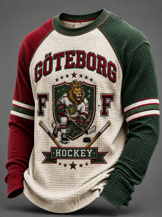 Vintage Göteborg Hockey Våffelvävd T-shirt