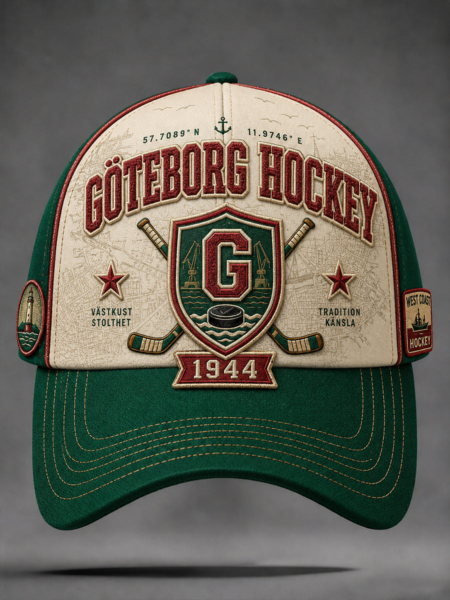 Unisex 1944 Göteborg Hockeyarv Våffelmönstrad Hat