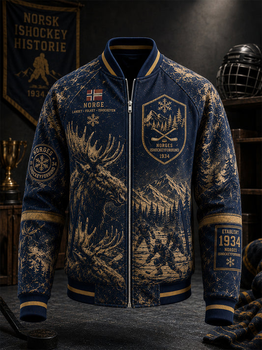 Menns norsk ishockeyjakke