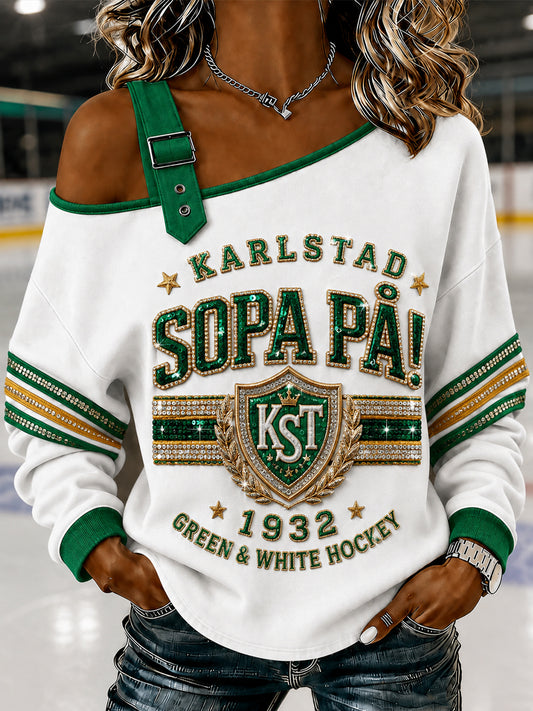 Sopa På Karlstad Hockey Fan Shirt V-ringad T-shirt