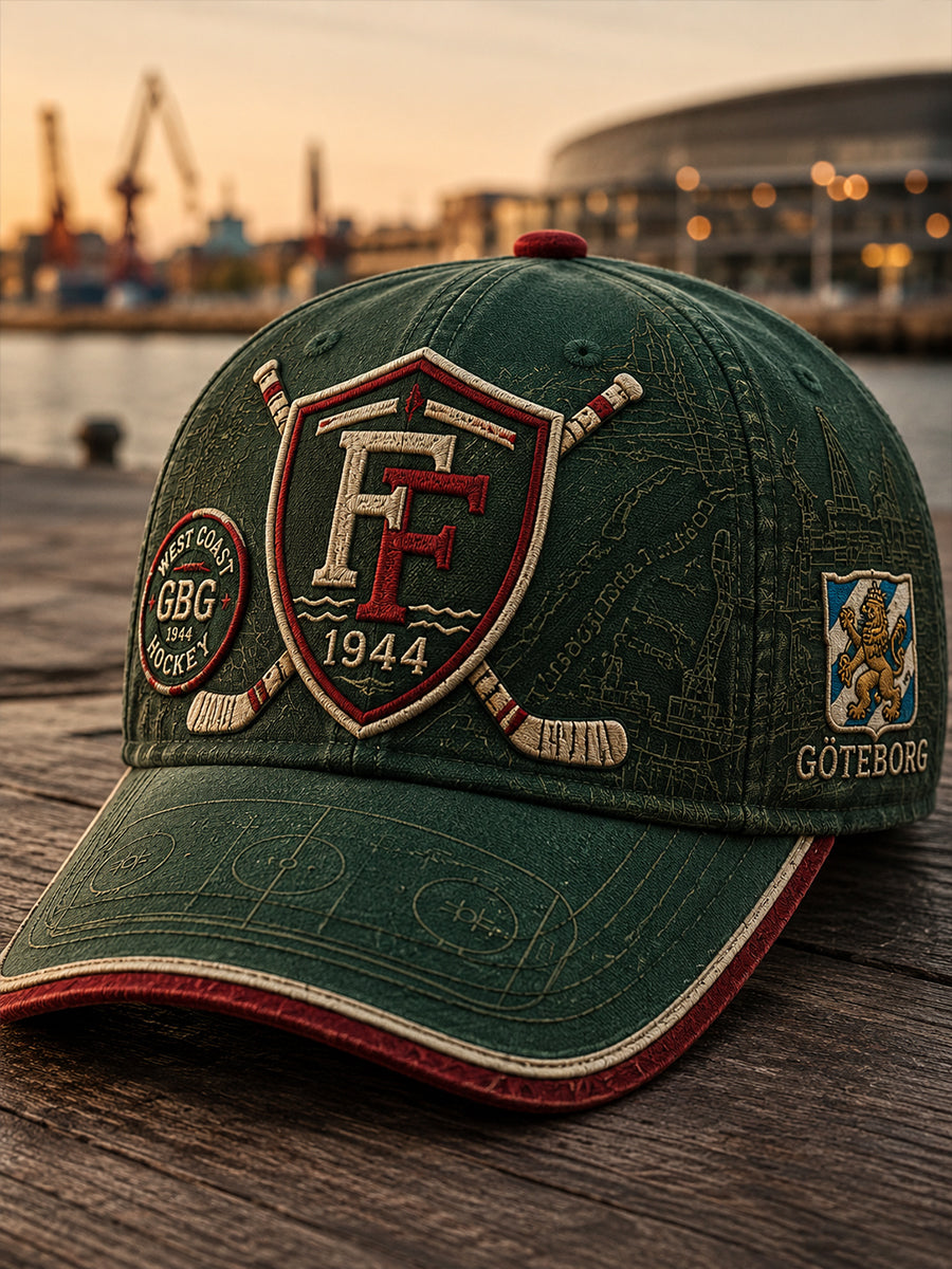 Unisex 1944 Göteborg Hockeyarv Våffelmönstrad Hat