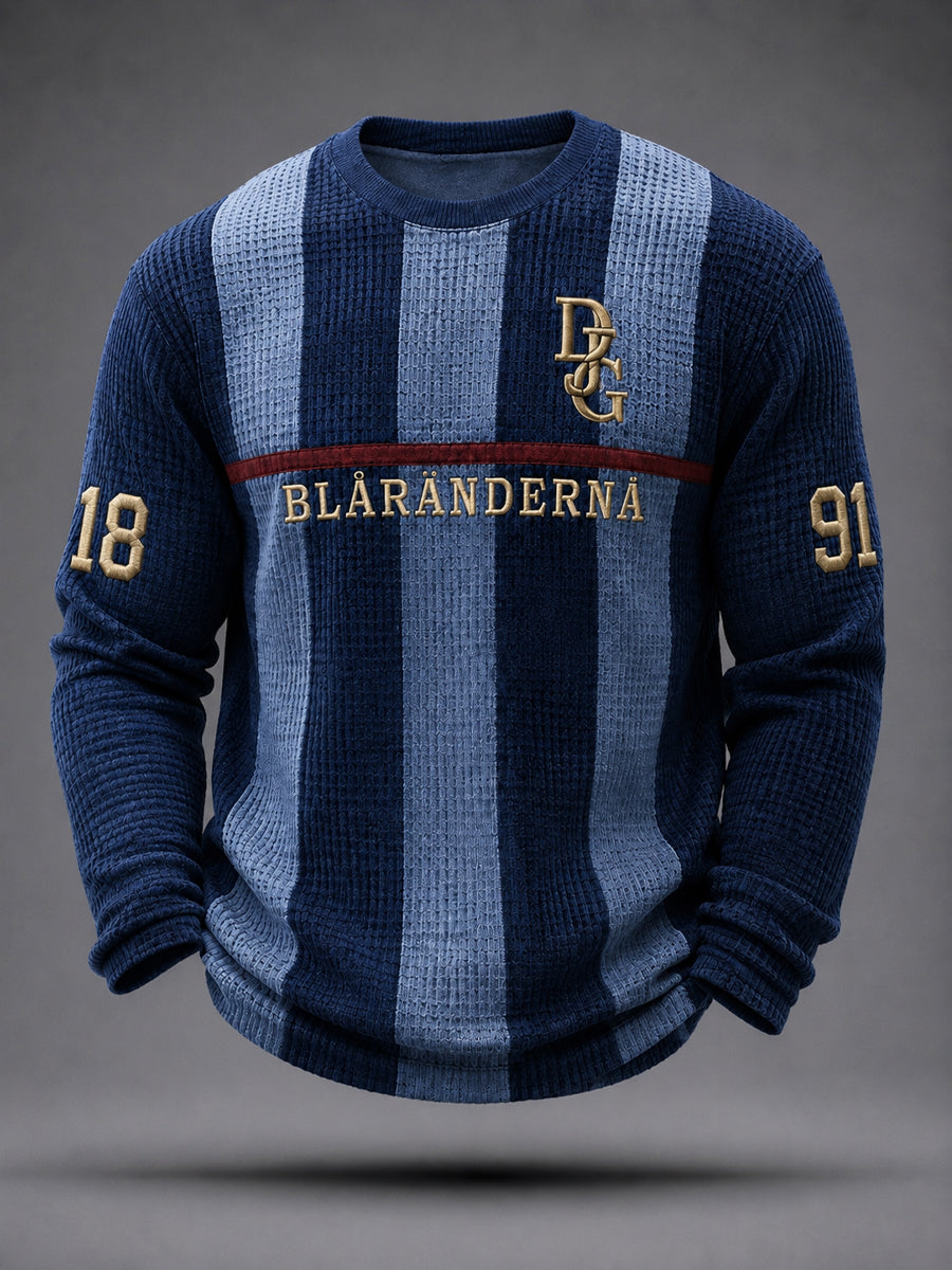 Stockholms Fotbollsklubb 1891-tröja Waffelmönstrad T-shirt
