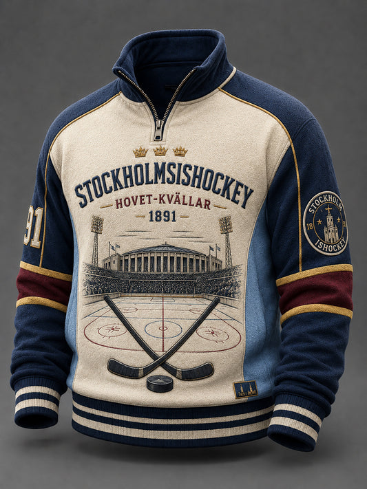 Stockholm Frusen Arv Sweatshirt med dragkedja