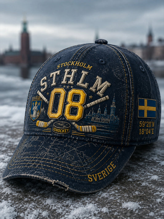 Unisex Stockholm Ishockey 1891-hatt