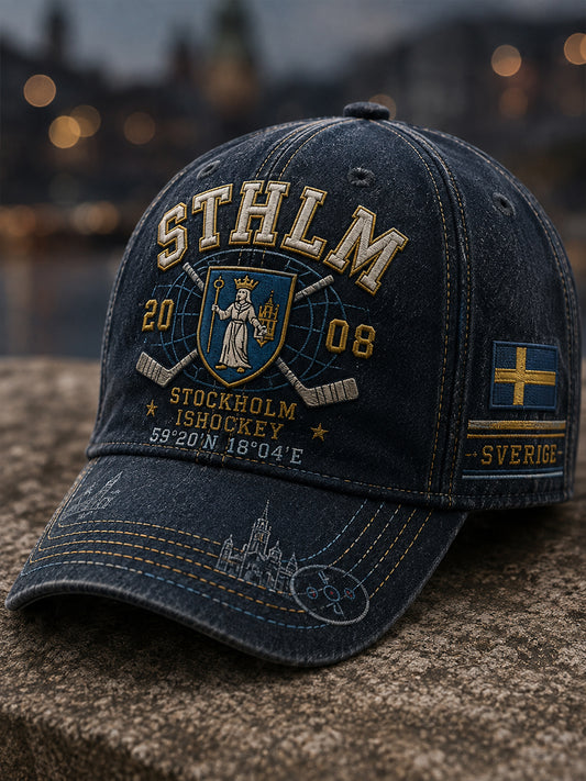 Unisex Stockholm Ishockey 1891-hatt