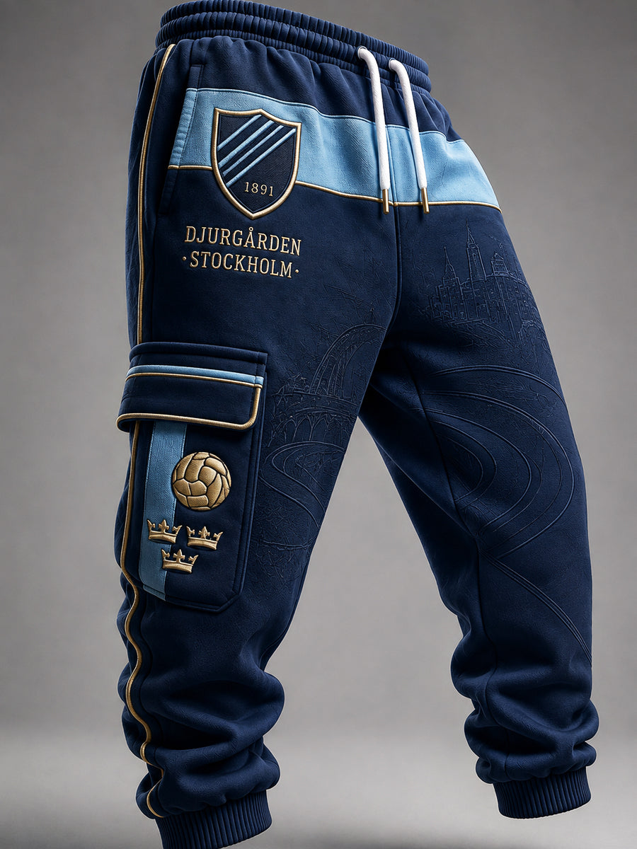 Retro Djurgården fotbollsfritidshuskor