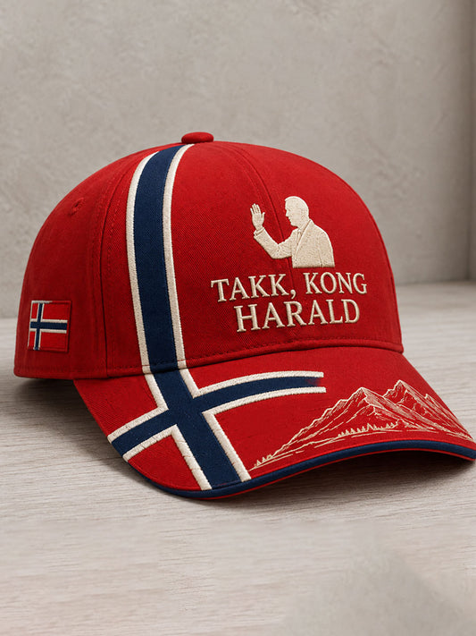 Unisex Rip Norway Harald Trykt Lue