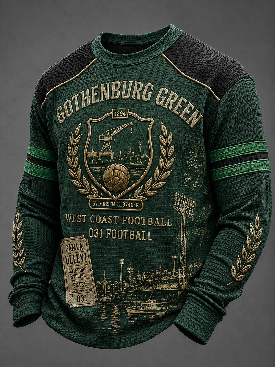 Herrarnas Gais-västgötska fotbollsklubb Voffeltröja med lång ärm