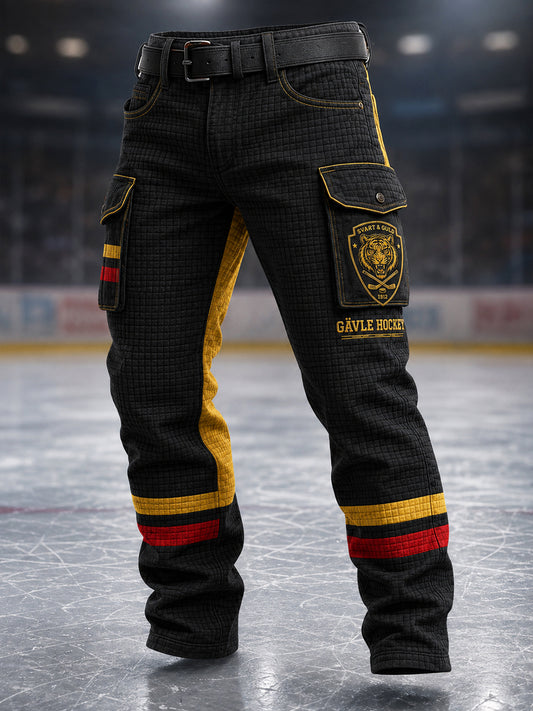 Gävle Hockey Tiger Kroppsbyggda Arbetshängslen