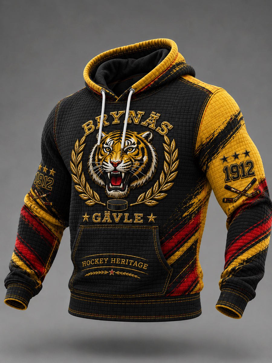 Mäns Brynäs IF 1912 Hockey Heritage Hoodie Hoodiet